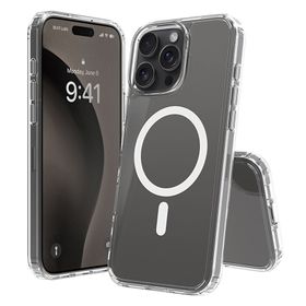 Buff iPhone 16 Pro Max MagSafe Air Hybrid Şeffaf Kılıf