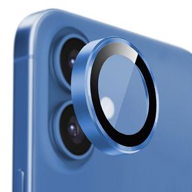 Buff iPhone 16/16 Plus Mavi Metal Kamera Lens Koruyucu