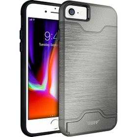 Buff iPhone 8-7 Silver Slim Folder Kılıf