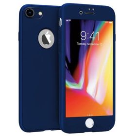 Buff iPhone 8 Blue 4D Kılıf