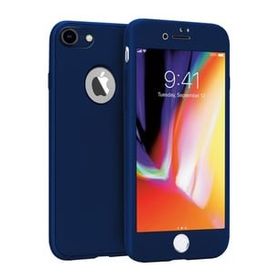 Buff iPhone 8 Blue 4D Kılıf
