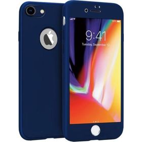 Buff iPhone 8 Blue 4D Kılıf