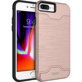 Buff iPhone 8 Plus-7 Plus Slim Folder Rose Gold Kılıf