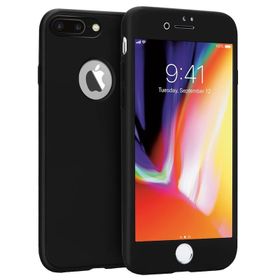 Buff iPhone 8 Plus Black 4D Kılıf