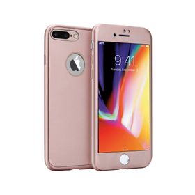 Buff iPhone 8 Plus Black 4D Kılıf