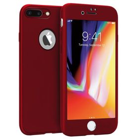 Buff iPhone 8 Plus Red 4D Kılıf