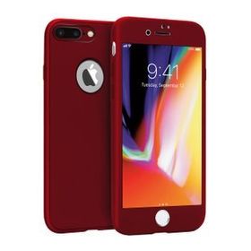Buff iPhone 8 Plus Red 4D Kılıf