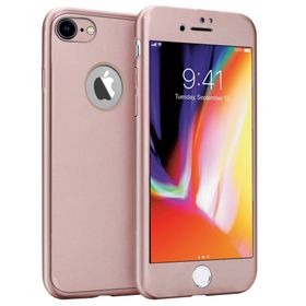 Buff iPhone 8 Rose Gold 4D Kılıf