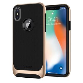 Buff iPhone X Gold New Armor Kılıf