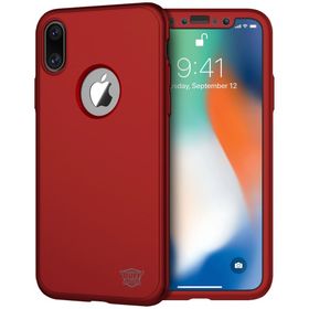 Buff iPhone X Red 4D Kılıf