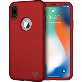 Buff iPhone X Red 4D Kılıf