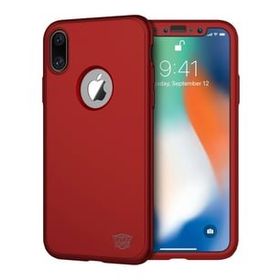 Buff iPhone X Red 4D Kılıf