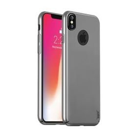 Buff iPhone X Slim Fit Gümüş Kılıf