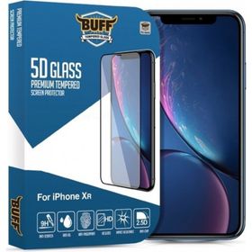 Buff iPhone XR 5D Glass Ekran Koruyucu