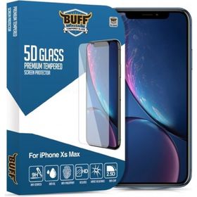 Buff iPhone Xs Max 5D Glass Ekran Koruyucu