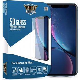 Buff iPhone Xs Max 5D Glass Ekran Koruyucu