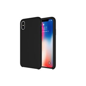 Buff iPhone Xs Max Black Rubber Fit Kılıf