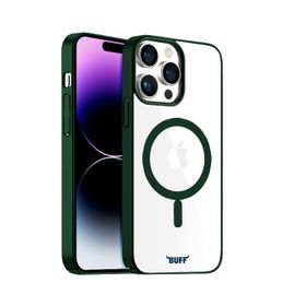 Buff Koyu Yeşil iPhone 14 Pro Max MagSafe Slim Fit Kılıf