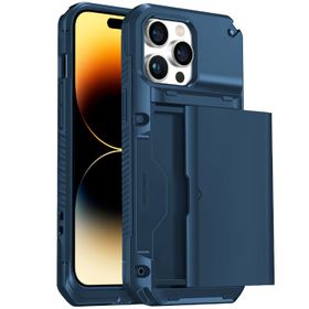 Buff Mavi iPhone 14 Pro Slide Armor Kılıf