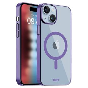 Buff Mor iPhone 15 MagSafe Slim Fit Kılıf