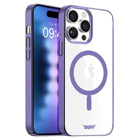 Buff Mor iPhone 15 MagSafe Slim Fit Kılıf