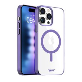 Buff Mor iPhone 15 MagSafe Slim Fit Kılıf