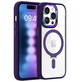 Buff Mor İphone 15 Pro Max BumperMag Kılıf