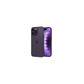 Buff Mor iPhone 15 Pro Max Slimfy Kılıf
