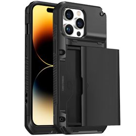 Buff Siyah iPhone 14 Pro Slide Armor Kılıf