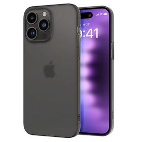 Buff Siyah iPhone 15 Pro Max Slimfy Kılıf