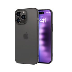 Buff Siyah iPhone 15 Pro Max Slimfy Kılıf