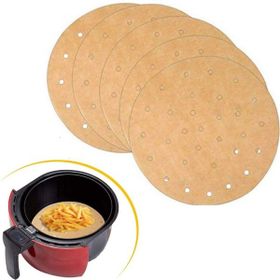 Buffer 100 Adet Tek Kullanımlık Hava Fritöz Yağ Geçirmez Yapışmaz Air Fryer Pişirme Kağıdı