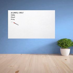 Buffer 100x60 cm Ders Çalışma Yazı Tahtası Manyetik Duvar Stickerı