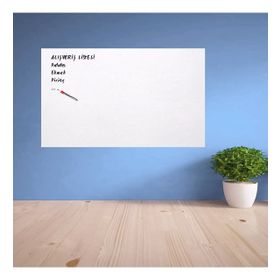 Buffer 100x60 cm Ders Çalışma Yazı Tahtası Manyetik Duvar Stickerı