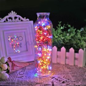 Buffer 3 mt Pilli Peri Led Işık Şerit İp Dekoratif RGB Led Aydınlatma