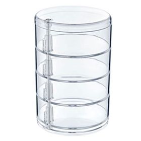 Buffer 4 Katlı Dönebilen Şeffaf Takı Düzenleyici