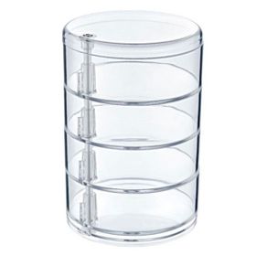 Buffer 4 Katlı Dönebilen Şeffaf Takı Düzenleyici