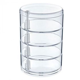 Buffer 4 Katlı Dönebilen Şeffaf Takı Düzenleyici