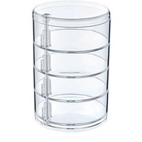 Buffer 4 Katlı Dönebilen Şeffaf Takı Düzenleyici