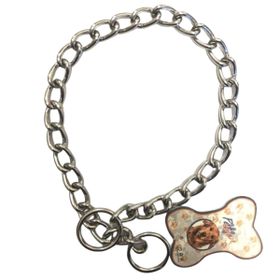 Buffer 65 cm Uzunlukta Zincir Model Köpek Boyun Tasması