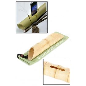 Buffer 6x1 cm Girişli Kılıflı Bambu Ağacı Akustik Ses Yükseltici Aparat