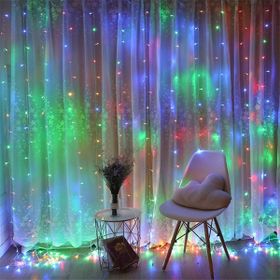 Buffer 8 Fonksiyonlu 2 m 200 Led 10 Saçak Rgb Led Perde Aydınlatma