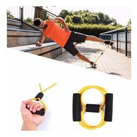 Buffer 8 Şeklinde Direnç Bandı Yoga Plates Ve Vücut Geliştirme Egzersiz Bandı