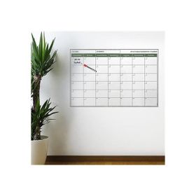 Buffer 85x56 cm Manyetik Yapışkanlı Bir Aylık Program Planlayıcı Takvim