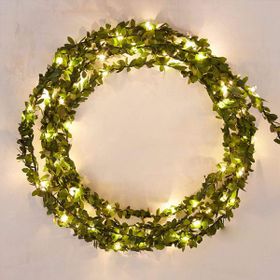 Buffer AA97YT1096 Yapraklı Dekorlu 3 m Peri Led Pilli Işık
