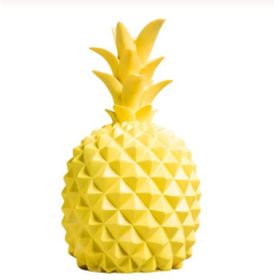 Buffer Ananas Şeklinde Desenli Büyük Boy Pilli Masa ve Gece Lambası