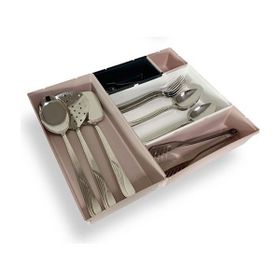 Buffer AZ36YT3584 5 Parça Plastik Derin Çekmece İçi Modüler Düzenleyici Organizer Tepsi Set