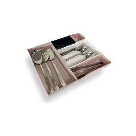 Buffer AZ36YT3584 5 Parça Plastik Derin Çekmece İçi Modüler Düzenleyici Organizer Tepsi Set