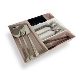 Buffer AZ36YT3584 5 Parça Plastik Derin Çekmece İçi Modüler Düzenleyici Organizer Tepsi Set