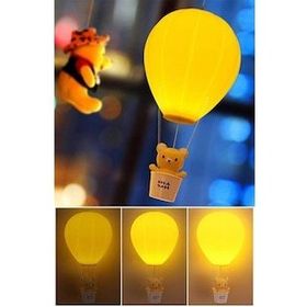 Buffer Balonlu Ayıcıklı Eglenceli Dekoratif Aydinlatmasi Gece Lambası